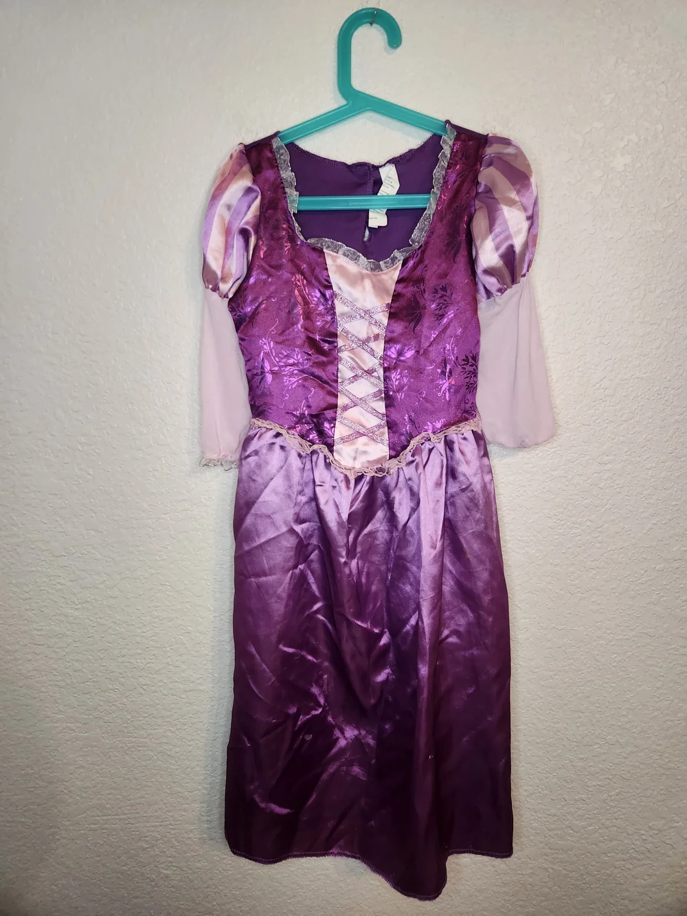 Disney Rapunzel Tangled Costume Purple Pink Dress Child Size 4 6 6x Princess